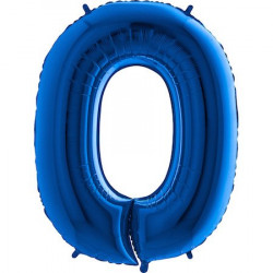 0 modrá