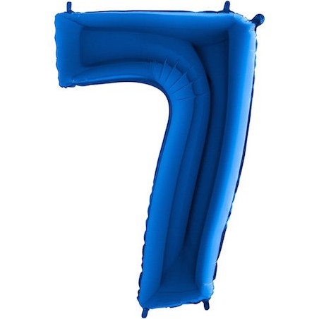 7 modrý
