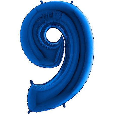 9 modrý